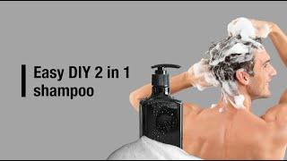 Easy DIY 2 in 1 shampoo