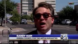 Odessa Arts Council Covering Traffic Boxes with Art