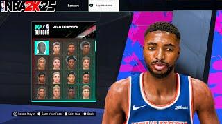 BEST MIKAL BRIDGES FACE CREATION IN NBA 2K25