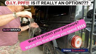 Do it yourself PPF for your 4x4. I used  Bushwrapz ,find out if it is any good and worth the money!