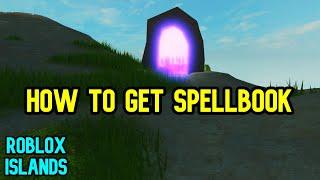 How to Get Spellbook Roblox Islands (Skyblock)