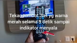 Cara setting remot tv universal Retive ekspress tanpa kode