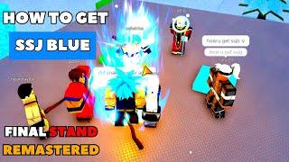 SSJ BLUE OBTAINING METHOD FINAL STAND REMASTERED