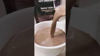 Delicious Cocosutra Hot Chocolate with milk frother #shorts #chocolate #frother