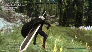 Skyrim - Berserker armor BETA testing ("Explosive Jump", "Berserk Style Blade", "Whirlwind Slam")