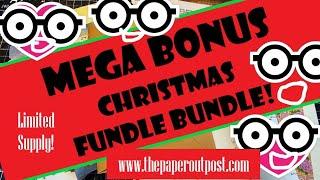 HURRY! :) MEGA BONUS CHRISTMAS FUNDLE BUNDLE SPECIAL! FOR JUNK JOURNALS! Paper Outpost Etsy Shop! :)