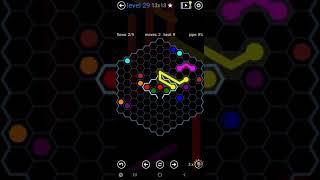 How To Solve Flow Free Hexes Variety Pack Level 29 13x13 Board Walk Through Solution Walkthrough