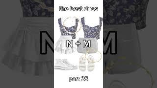 the best duos #fashion #outfit #preppy #aesthetic #trend #trending #shortsfeed #shorts #fyp
