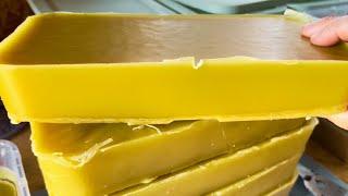 From Garbage to Gold - Making Pure Beeswax on a Larger Scale