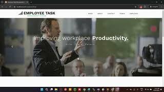 Employee Task Management System using PHP and MySQL V2.0 | PHPGurukul