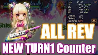 New Turn1 Counter All Revenge Liu Mei Debut【Summoners War RTA】