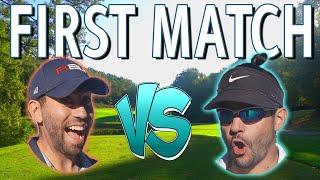 The FIRST Perfectly Average Golf Match | Alan v Andy Match #1 | Legacy Pines SHOT TRACERS