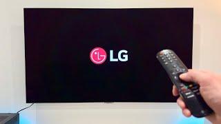 LG TV, how to ENABLE start up & shut down, jingle sound!