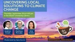 Sci-Café: Uncovering local solutions to climate change