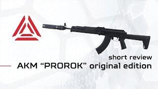 AKM 'PROROK' assault rifle for laser tag games  (Short review)