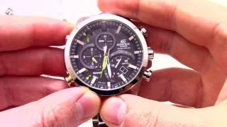 Часы Casio EDIFICE EQB-500D-1A [EQB-500D-1AER] - видео обзор от PresidentWatches.Ru