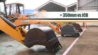 Comparative test : CASE EX vs JCB vs CAT (S-Boom)