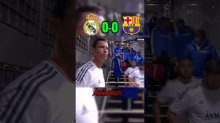 REAL MADRID VS BARCELONA #ronaldo #football