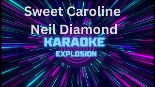 Sweet Caroline // Karaoke // Neil Diamond // Sing Karaoke #karaoke