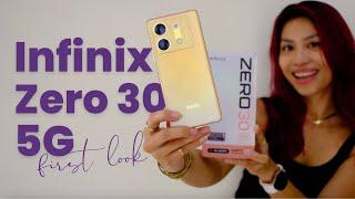 Infinix Zero 30 5G CAMERA TOUR + unboxing