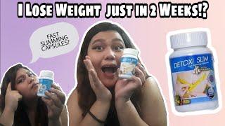 DETOXI SLIM FAST SLIMMING CAPSULES FINAL REVIEW!!! | DENSY A | Philippines 