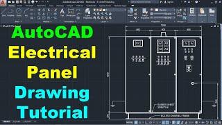 AutoCAD Electrical Control Panel Board Drawing Tutorial for Electrical Engineers