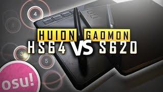 Tablet Comparison: Huion HS64 vs Gaomon S620