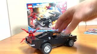 Обзор LEGO Super Heroes Marvel Человек-Паук и Призрачный Гонщик против Карнажа 76173 из Rozetka