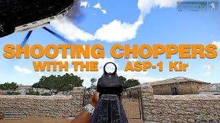 ARMA 3 KOTH killing choppers with the ASP-1 - You can't land that there...