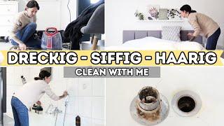 Dreckig, Siffig, Haarig! 🫣 Extremes Clean with Me 🫶 deutsch