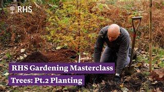 RHS Gardening Masterclass: Trees | Pt.2 Planting | The RHS