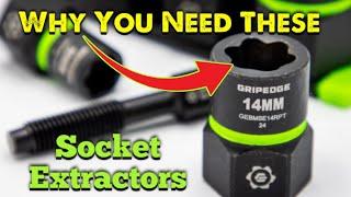 Grip Edge Socket Extractors, Why You Need A Set And A Full Demo Of Them In Use.