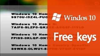 WINDOWS 10 PRODUCT KEY 2017 100% WORKING  [Pro/Enterprise/Home]