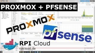 #02 - PFSENSE auf PROXMOX installieren (2020) - Rootserver - #proxmox #rootserver #deutsch