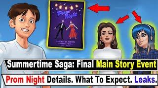 Last Main Story Event Of Summertime Saga: The Prom