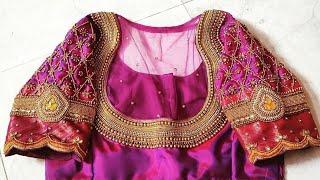 Kundan Work blouse designs collections // kundan work blouses // beautiful blouse designs