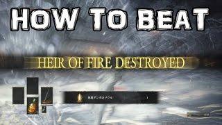 Dark Souls 3 - How to Beat Champion Gundyr BOSS