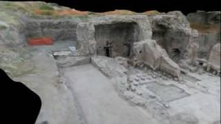 Roman Baths on the North Slope of Vesuvius - the 3D model