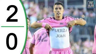 LUIS SUAREZ Double | Inter Miami vs Cincinnati 2-0 Extended Highlights & Goals 2024