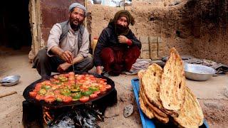 Living in a 2,000-year-old cave-filled place | This couple's different cooking and lifestyle