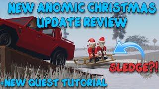 NEW ANOMIC CHRISTMAS UPDATE REVIEW(+NEW QUEST TUTORIAL)