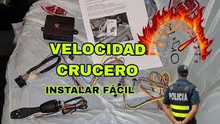 Tutorial INSTALAR VELOCIDAD CRUCERO ANALOGICO en CROSSAUDIO Autocavana, coche, furgoneta, camión etc