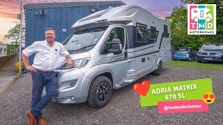 Adria Matrix 670 SL Supreme Motorhome Tour | TMD Motorhomes 