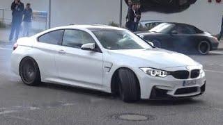 BMW M4 F82 - Crazy Powerslides & Acceleraiton Sound!