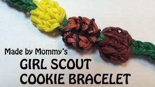 Girl Scout Cookie Bracelet on the Rainbow Loom