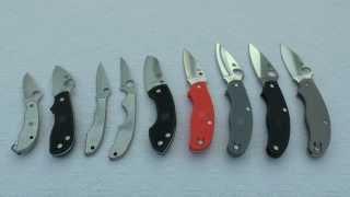 Top UK legal Spyderco knives