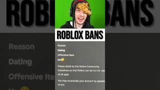 ROBLOX MIGHT BAN YOU FOR THIS