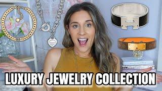 LUXURY JEWELRY COLLECTION - HERMES, DIOR, LOUIS VUITTON, TIFFANY & CO.  - 8 PIECES TO SHARE