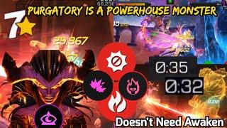 7* Purgatory is a powerhouse monster—no need to awaken—lucky if you got her as a 7*