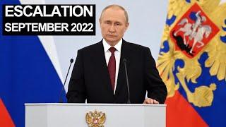 Escalation: Putin's Full September 2022 Speech